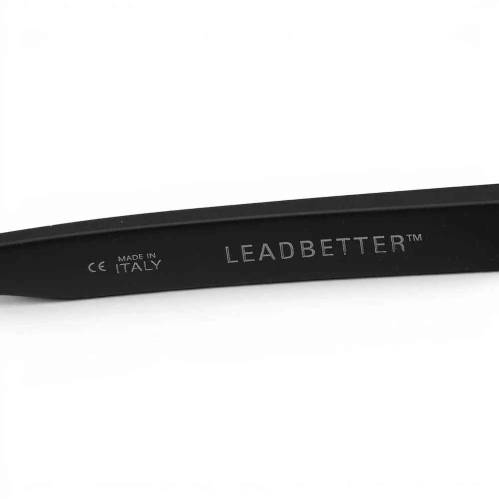 Kaenon Mens Leadbetter Sunglasses Matte Black Polarized SR-91 Square 55-19-139
